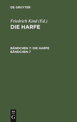 Die Harfe. Bändchen 7