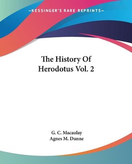 The History Of Herodotus Vol. 2