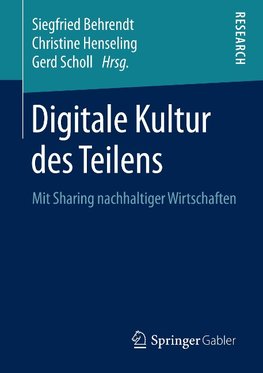 Digitale Kultur des Teilens