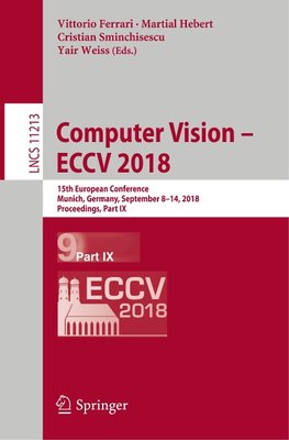 Computer Vision - ECCV 2018