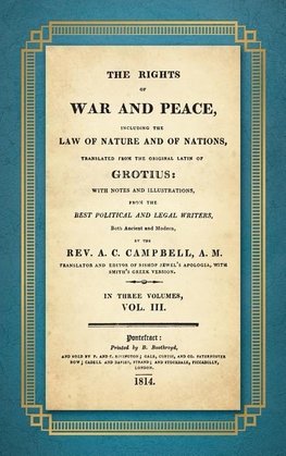 The Rights of War and Peace