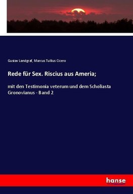 Rede für Sex. Riscius aus Ameria;