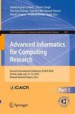 Advanced Informatics for Computing Research