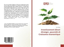 Investissement direct étranger, pauvreté et Croissance économique