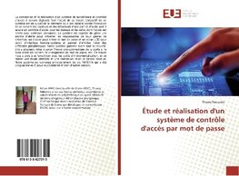 Étude et réalisation d'un système de contrôle d'accès par mot de passe