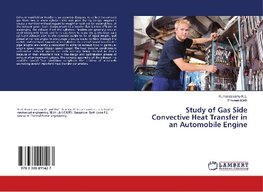 Study of Gas Side Convective Heat Transfer in an Automobile Engine