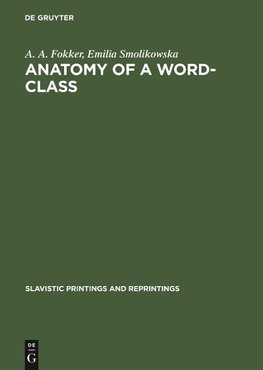 Anatomy of a word-class