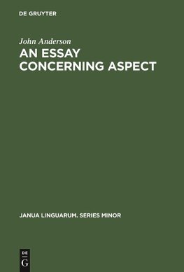 An Essay Concerning Aspect