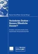 Verändertes Denken - Bessere Öffentliche Dienste?!