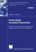 Private Equity Secondary Transactions