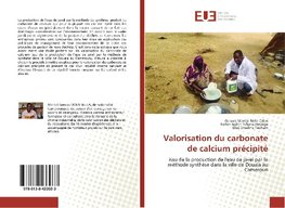 Valorisation du carbonate de calcium précipité