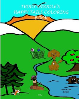 Teddy Doodle's Happy Tails Coloring Book