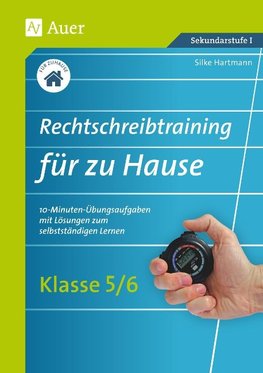 Rechtschreibtraining für zu Hause Klassen 5-6