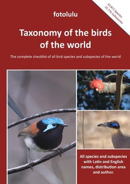 Taxonomy of the birds  of the world