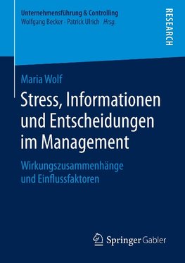 Stress, Informationen und Entscheidungen im Management