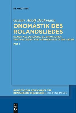 Onomastik des Rolandsliedes