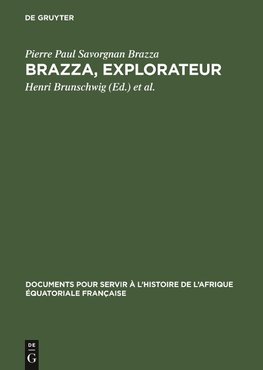 Brazza, explorateur