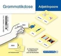 Meine Grammatikdose - Adjektivpaare