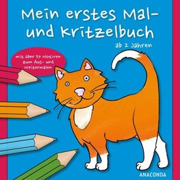 Mein erstes Mal- und Kritzelbuch