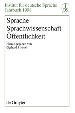 Sprache - Sprachwissenschaft - Öffentlichkeit