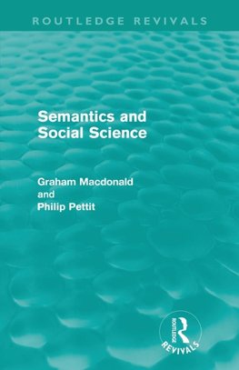 MacDonald, G: Semantics and Social Science