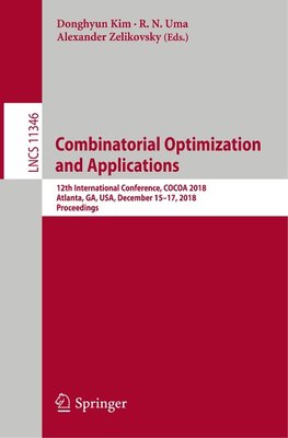 Combinatorial Optimization and Applications