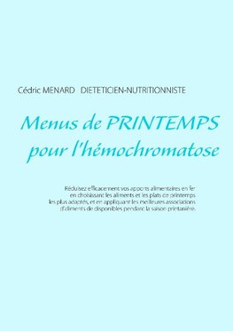 Menus de printemps pour l'hémochromatose