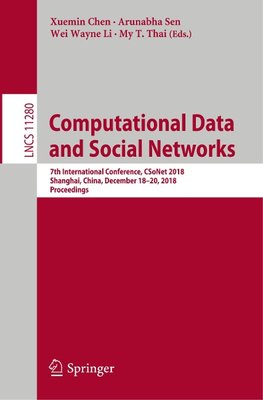 Computational Data and Social Networks