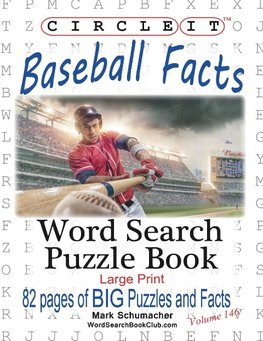 Circle It, Baseball Facts, Word Search, Puzzle Book