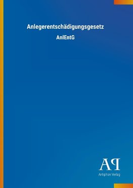 Anlegerentschädigungsgesetz