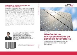 Diseño de un microconvertidor de potencia fotovoltaico