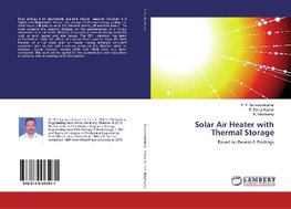 Solar Air Heater with Thermal Storage