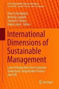 International Dimensions of Sustainable Management