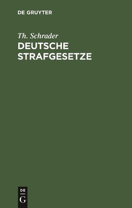 Deutsche Strafgesetze