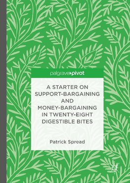 A Starter on Support-Bargaining and Money-Bargaining in Twenty-Eight Digestible Bites