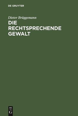 Die rechtsprechende Gewalt