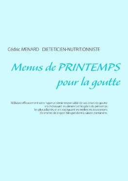 Menus de printemps pour la goutte