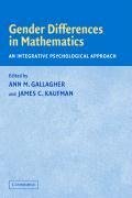 Gender Differences in Mathematics