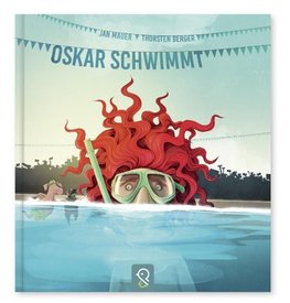 Oskar schwimmt