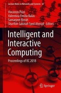 Intelligent and Interactive Computing