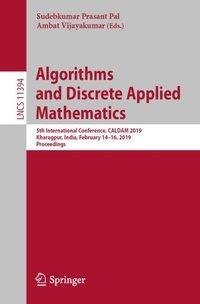 Algorithms and Discrete Applied Mathematics