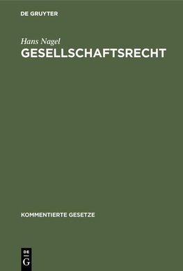 Gesellschaftsrecht