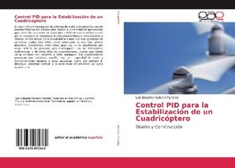 Control PID para la Estabilización de un Cuadricóptero