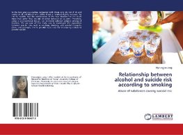 Relationship between alcohol and suicide risk according to smoking