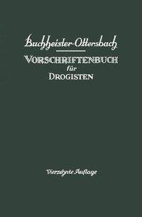 Vorschriftenbuch für Drogisten