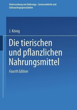 Untersuchung von Nahrungs-, Genussmitteln und Gebrauchsgegenständen