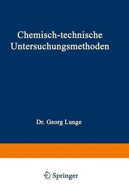 Chemisch-technische Untersuchungsmethoden