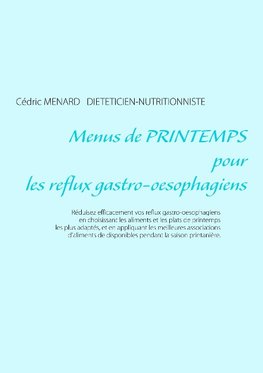 Menus de printemps pour les reflux gastro-oesophagiens