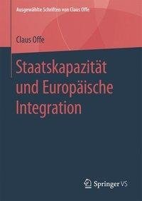 Staatskapazität und Europäische Integration