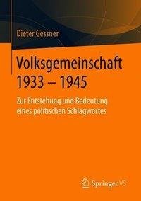 Volksgemeinschaft 1933 - 1945